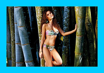 Michea Crawford gorgeous model in a bikini, sexy, teen, hot, cute, girl HD wallpaper
