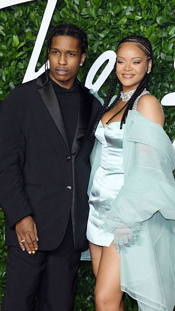 Rihanna, ASAP Rocky HD phone wallpaper