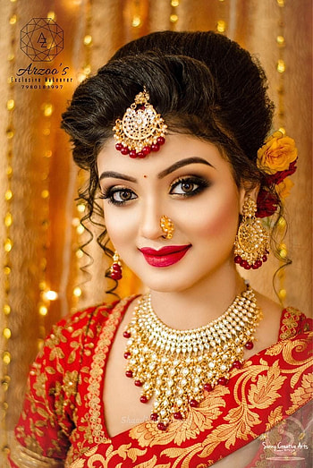 Elegant bridal Makeup HD phone wallpaper