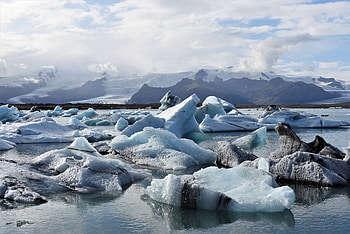 Winter, Nature, Water, Ice, Arctic HD wallpaper