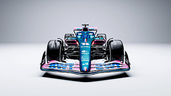Formula 1, pirelli, pink, blue, alpine, Formula_1, castrol, f1, microsoft HD wallpaper
