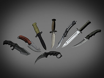 Counter-Strike: Global Offensive - All knives (@60FPS) - YouTube HD wallpaper