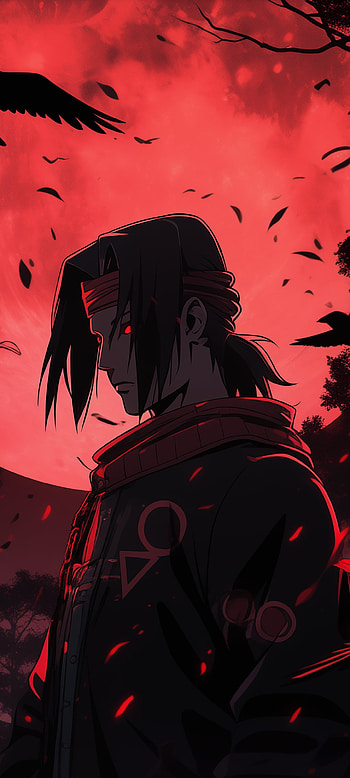 Itachi Uchiha: Shadowed Vows Under Crimson Moon – Naruto, Anime, Naruto, Itachi Uchiha HD phone wallpaper