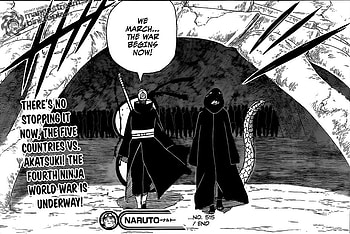 Madara & Kabuto, naruto, owns, manga, madara HD wallpaper