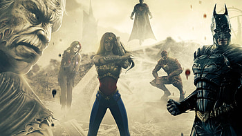 Injustice: Gods Among Us, , , Superhero action HD wallpaper