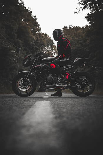 Motorcycles, Motorcyclist, Side View, Motorcycle, Bike, Equipment, Outfit HD phone wallpaper