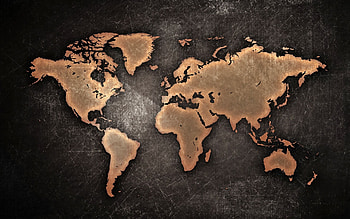Detailed compass, Vintage map, Travel mementos, Stylish canvas art HD wallpaper
