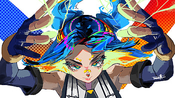 Neon Valorant HD wallpaper