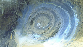 Universe, Africa, Ring Structure, Eye Of The Sugar, Eye Sugars, Mauritania HD wallpaper