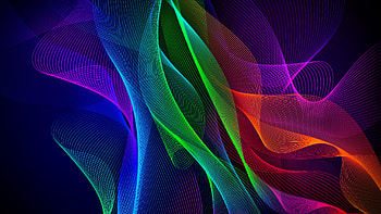 Colorful Abstract Razer Stock HD wallpaper