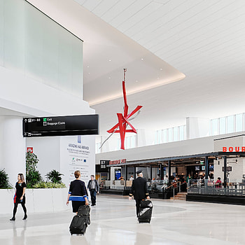 San Francisco International Airport (Travels), Architectural design, Aviation infrastructure, HKS Architects HD phone wallpaper