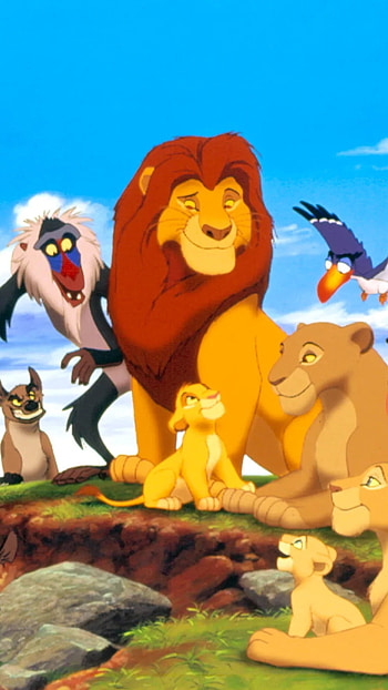 Lion King, Cartoon HD phone wallpaper