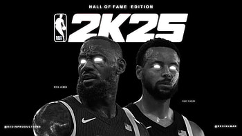 NBA 25 HALL OF FAME EDITION, NBA 25, LeBron James, Stephen Curry, USA HD wallpaper