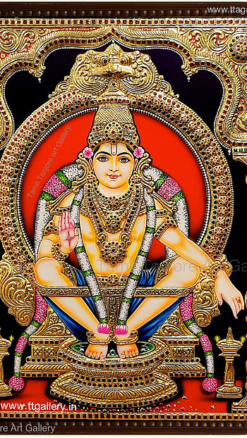 Ayyappan , Beautiful, Painting HD phone wallpaper