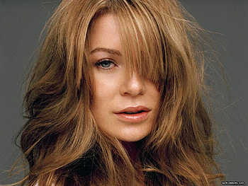 Ellen Pompeo, blue eyes, lips, long hair, pretty face, actress, female HD wallpaper