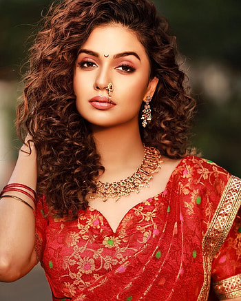 Divya, flash graphy, lip HD phone wallpaper