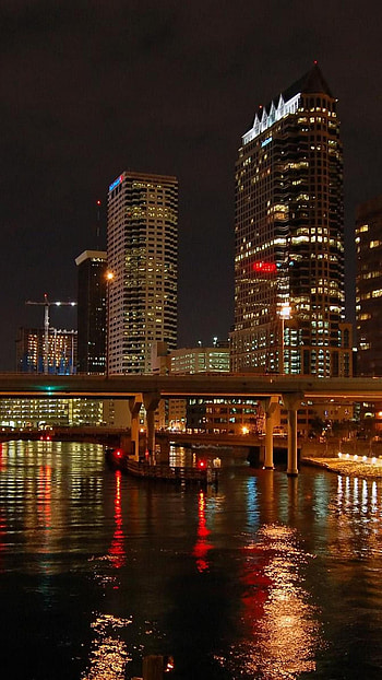 Tampa skyline, Florida cityscape, Urban architecture, Coastal vibes HD phone wallpaper