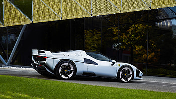 2025 Ferrari SC40, Coupe, Custom, Hybrid, Turbo, V6, car HD wallpaper