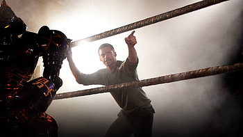 Robot, Hugh Jackman, Real Steel, Charlie Kenton HD wallpaper
