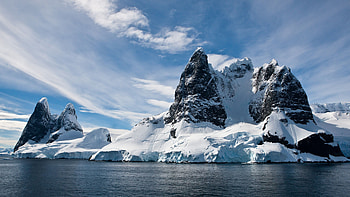 Glacier, Snow ice, , Serene nature HD wallpaper