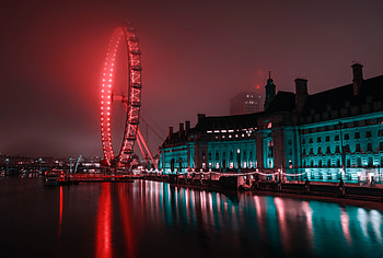 Ferris Wheel Amusement Park , ferris-wheel, graphy HD wallpaper