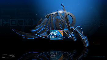 Intel core i5 graffiti HD wallpaper