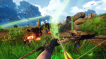Epic Fantasy Bow Battle, video game, Blacktail, fantasy, archery, nature HD wallpaper