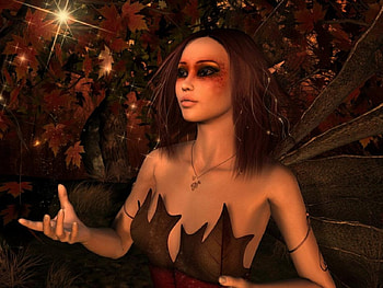 Fairy, abstract, fantasy HD wallpaper
