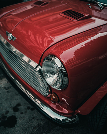 Cars, Car, Vintage, Retro, Headlight HD phone wallpaper