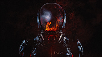 Mass Effect Andromeda Flame 2017 , mass-effect-andromeda, games, ps-games, xbox-games, pc-games, 2017-games, deviantart HD wallpaper