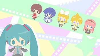 Kawaii, Anime , Chibi characters, Artistic HD wallpaper