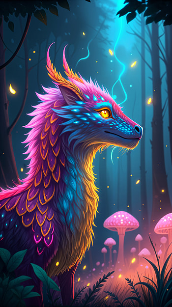 Enchanting Magical Creature HD phone wallpaper