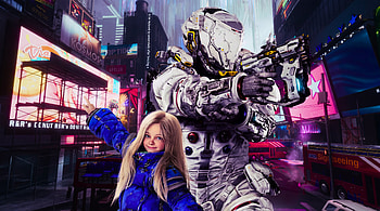 Pragmata - Diana & Hugh scifi space dad & daughter, Video Game, Capcom, Diana (Pragmata) HD wallpaper