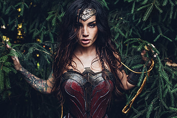 Wonder Woman Cosplay Fantasy, wonder-woman, superheroes, cosplay, fantasy HD wallpaper