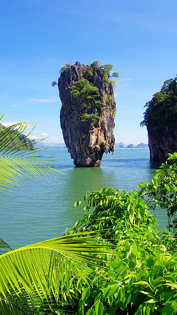 Khao Phing Kan, Islands HD phone wallpaper