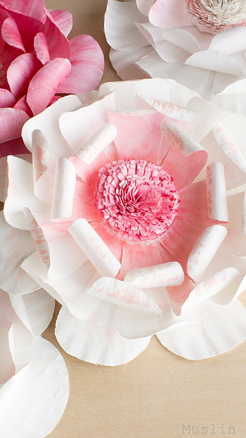 Paper Flowers, Paper Aesthetic HD phone wallpaper