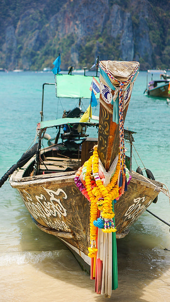 Phi Phi, Thailand, Diana Elizabeth, Islands HD phone wallpaper