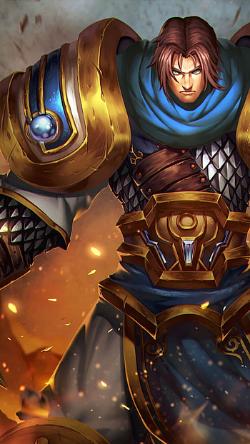 Garen, League of Legends, Gaming, Art HD phone wallpaper
