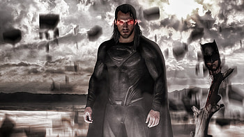 Black Superman In Parallel Universe , superman, superheroes, artist, artwork, digital-art, deviantart HD wallpaper