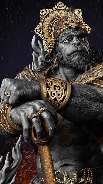 Hanuman, gyan gunn sagar HD phone wallpaper