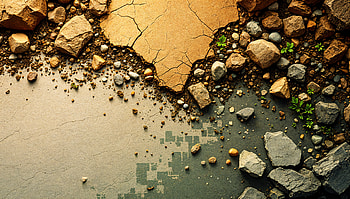 Abstract Earth and Stone Texture, rocks, dirt HD wallpaper