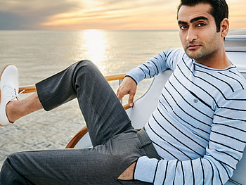 Kumail Nanjiani, Stuber star, Unique spin, Buddy cop comedy HD wallpaper