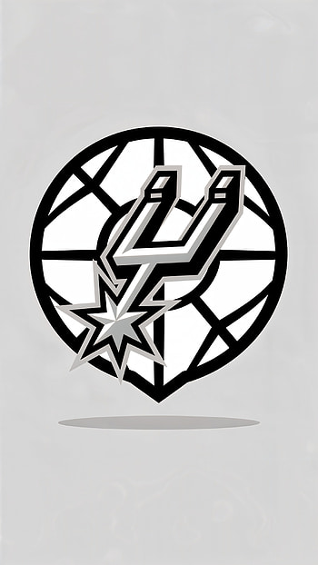 Spurs Silver Crest — San Antonio , Basketball, Logo HD phone wallpaper