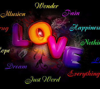 Love meaning, happiness, romance, pain, love HD wallpaper