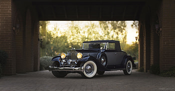 Black, RM Sotheby, 1937 Packard Twelve Coupe Roadster HD wallpaper