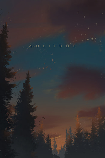 Art, Words, Forest, Text, Loneliness, Word HD phone wallpaper