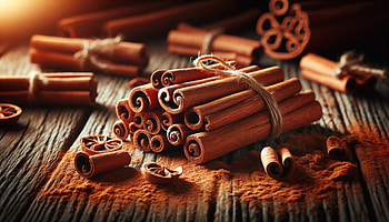 Rustic Cinnamon Sticks, cinnamon, spices, cooking, nature, wood HD wallpaper