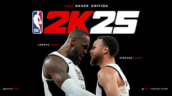 NBA 25 LAST DANCE EDITION, NBA 25, LeBron James, Stephen Curry, USA, NBA HD wallpaper