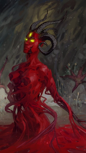 Best Devil, Red Monster, Devil HD phone wallpaper