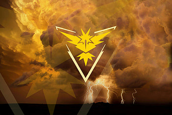 Team Instinct Pokemon GO, team-instinct, pokemon-go, games, pokemon HD wallpaper